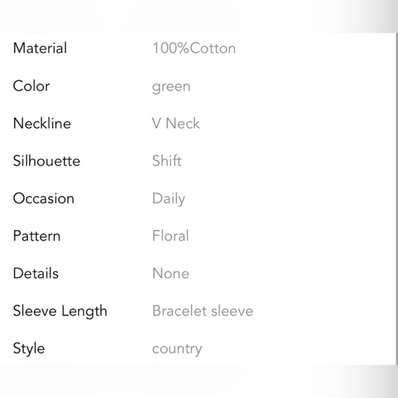 Floral V-Neck Women's Top - Green and Pink - Picture 15 of 15